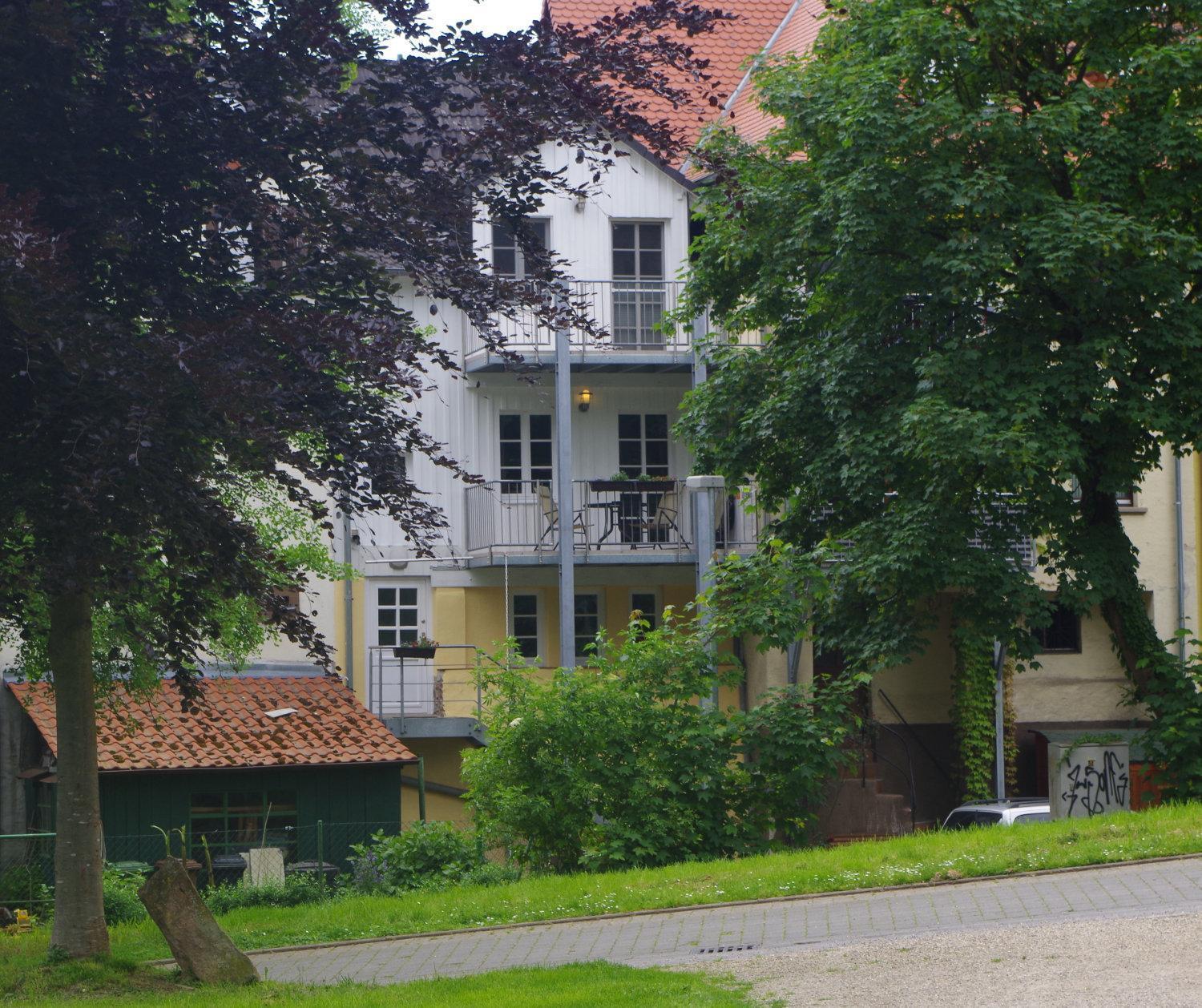 Ferien-Wohnung Am Menzer-Park Neckargemund Luaran gambar