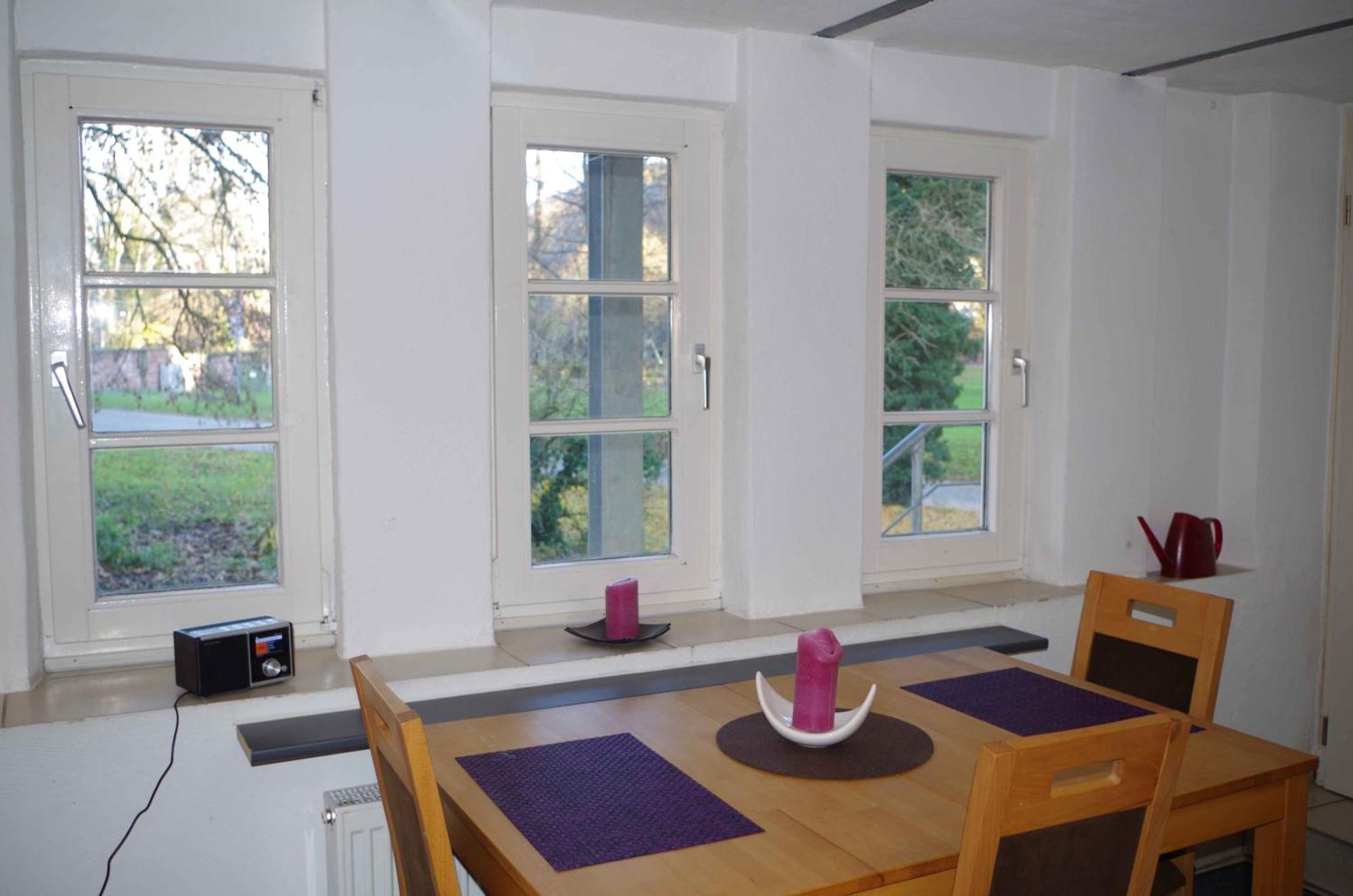 Ferien-Wohnung Am Menzer-Park Neckargemund Luaran gambar