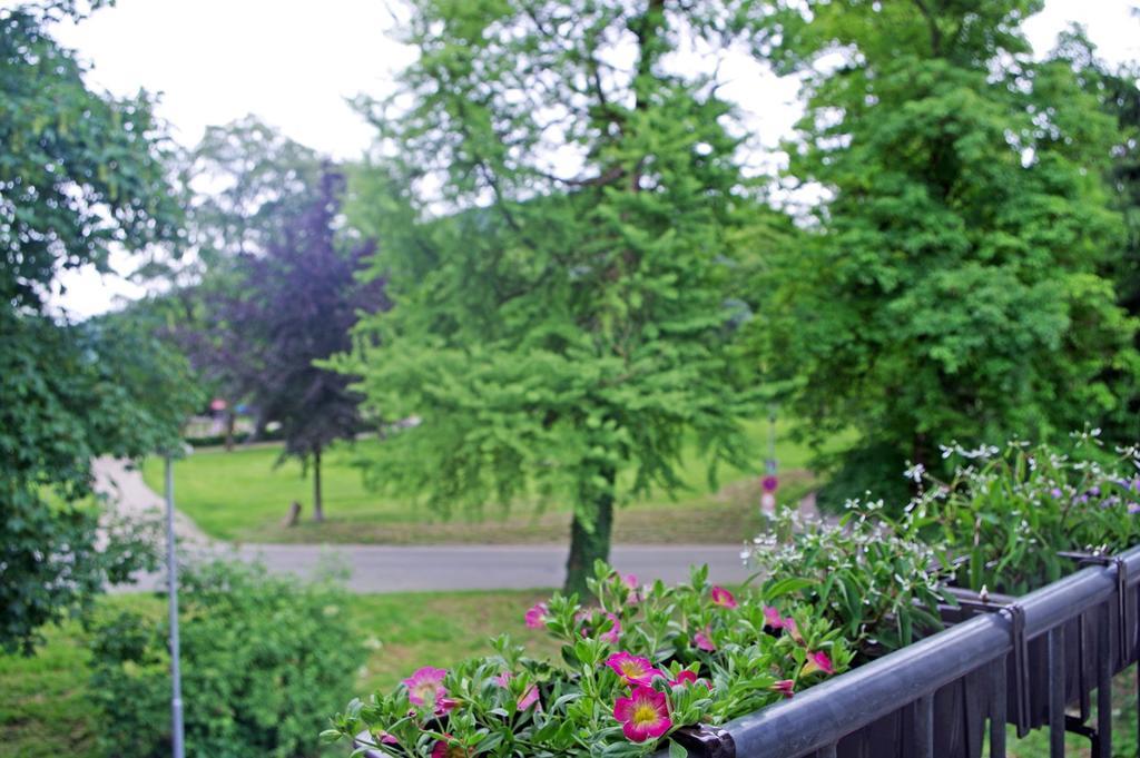 Ferien-Wohnung Am Menzer-Park Neckargemund Luaran gambar